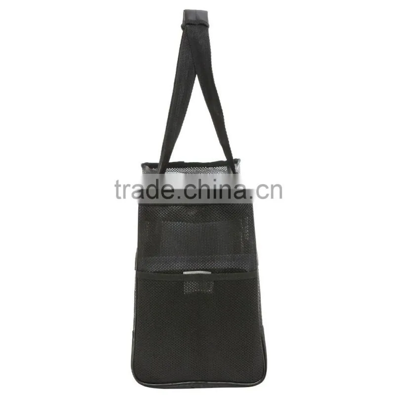 felt tote mesh hand bag