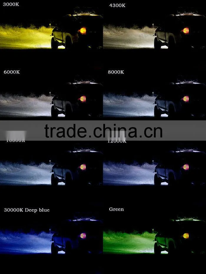 High Quality 35 Watt H1 H3 H7 9005 9006 HID Xenon Kit For Xenon Light Bulbs