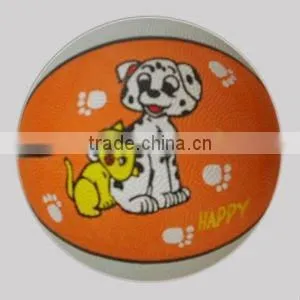 Size 3 Rubber Basketball