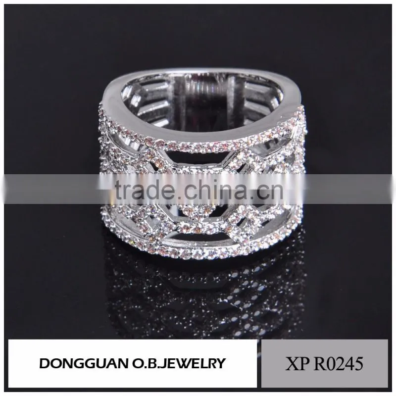 Fashion ring finger rings photos, latest wedding 2 gram white gold ring charm jewelry