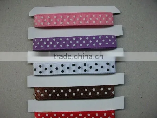 Small packing ribbon in card