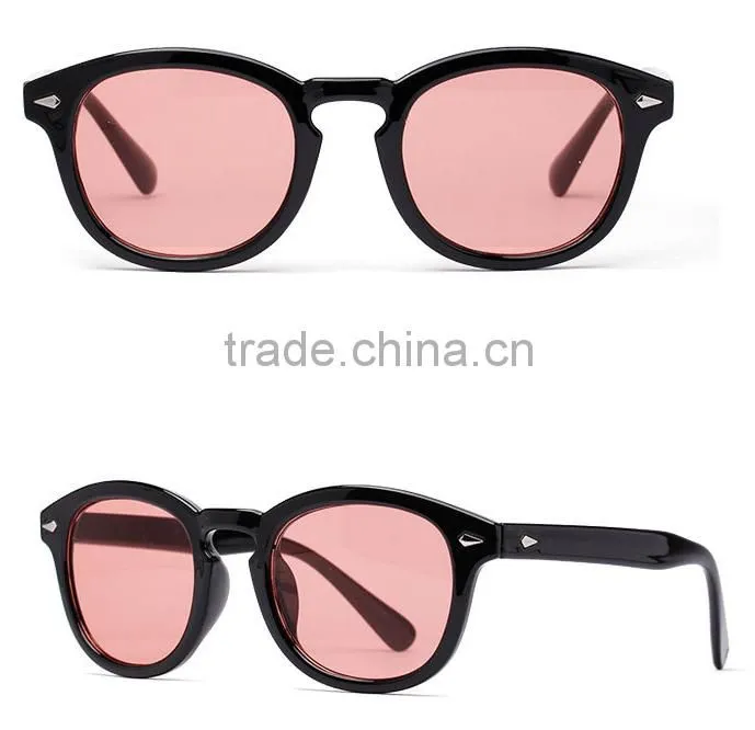 Hot selling colorful lens full frame polarized wooden sunglasses for women