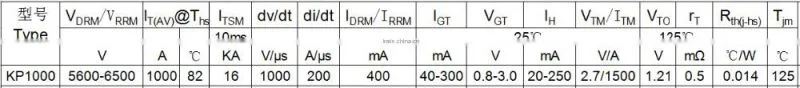 Superior quality scr phase control thyristors of 1000amp