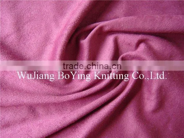 knitting suede shoes fabric