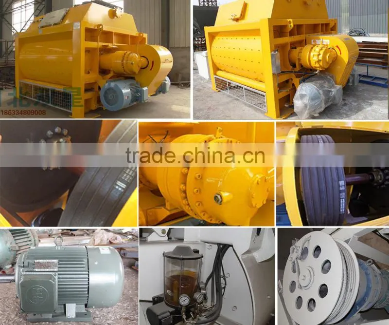 Compulsary forced precast construction euipment JS3000 concrete mixer