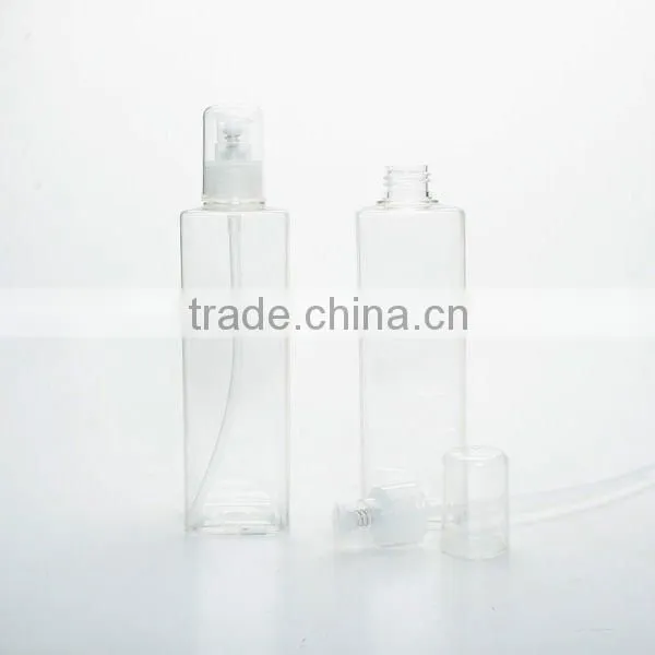 Treatment pump PET 300ml Square Clear