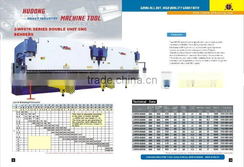 Hydraulic Tandem Press Brake
