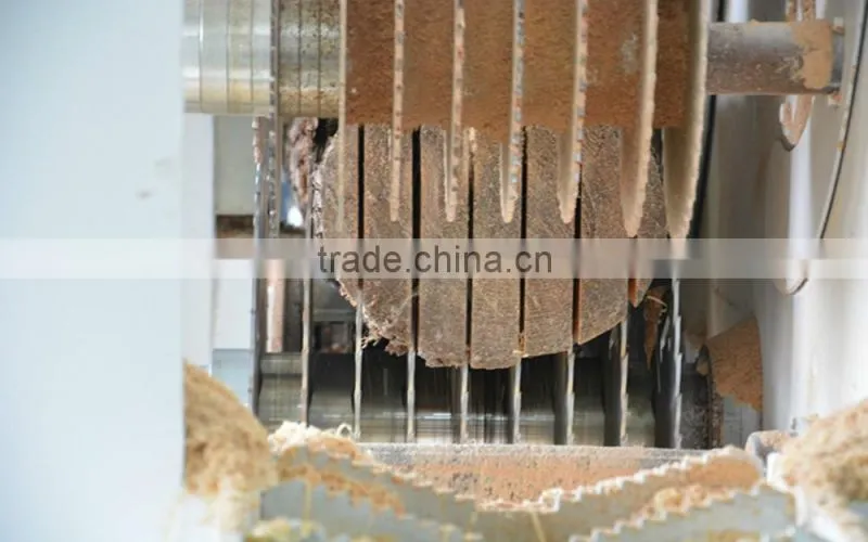 Log multi blade saw machine, Type MJ 8180X/8180XC