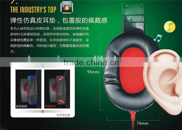 High quality factory price bluetooth stereo gaming headset with mic
