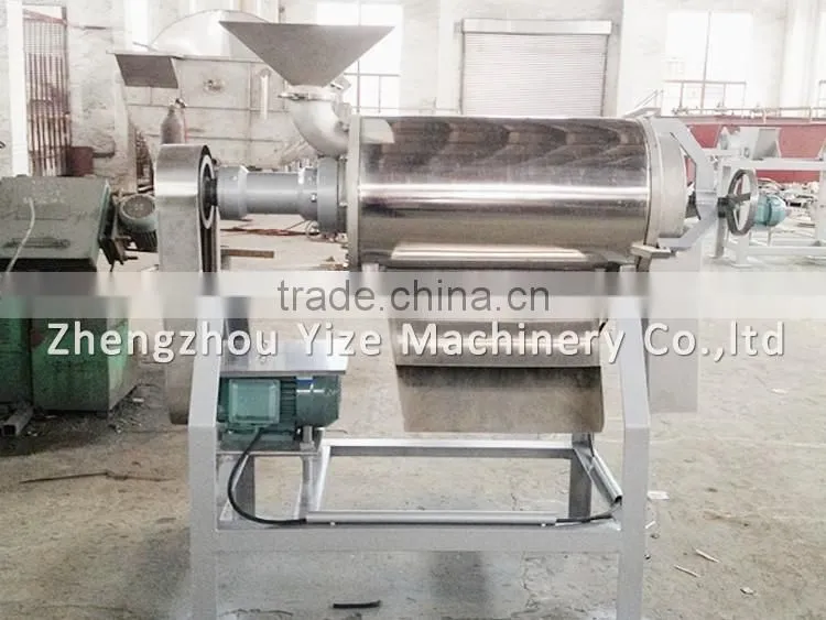 Stainless steel mango pulper ,mango juice extractor machine / tropical fruit pulping machine