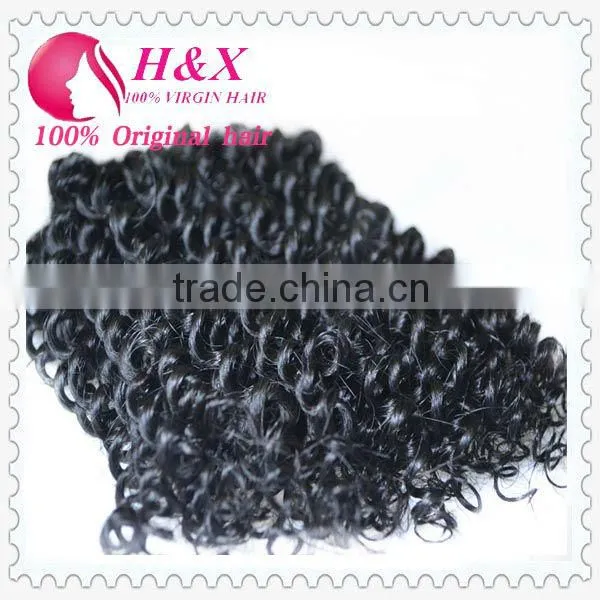 Kinky curly- Best sell product, Full Cuticle hair brazilian human products