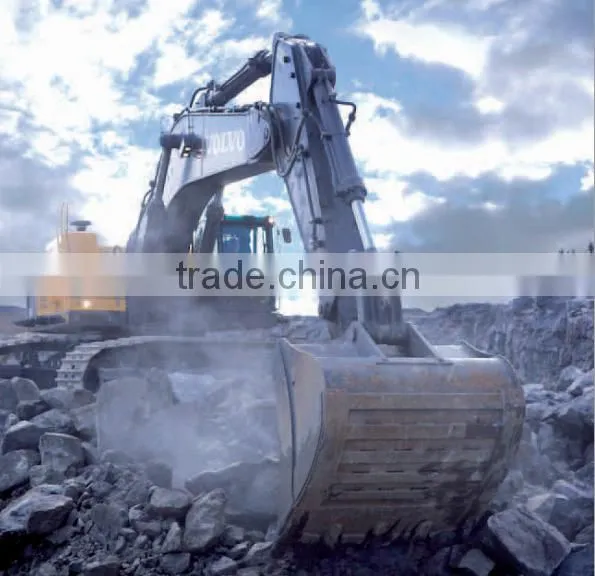 china made long boom excavator with Volvo D16E EAE3 engine EC700c