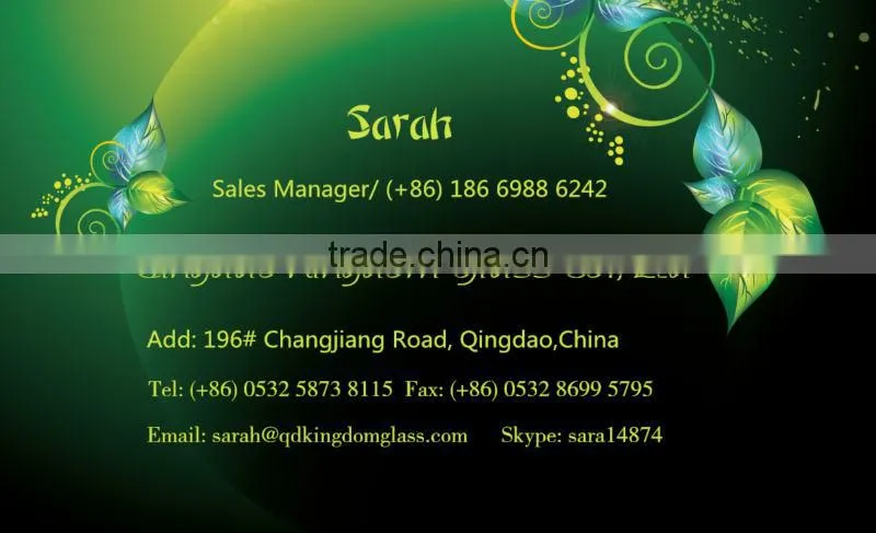 China Radius 860mm Curved Tempered Glass Factory