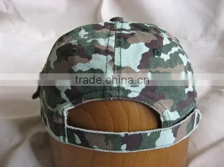 Hot blank camo caps