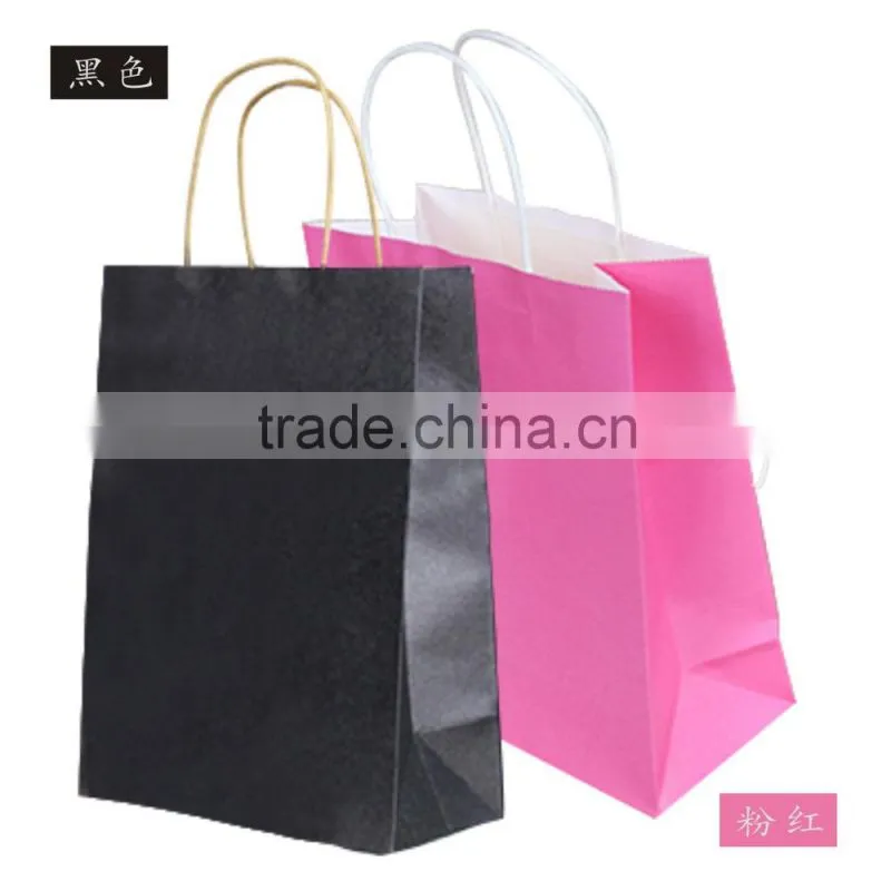 Gift, Garment, Shoes used printed craft paper bag with handle