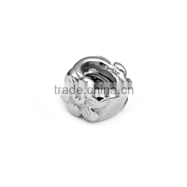 fashion wholesale stainless steel women's flower accessories