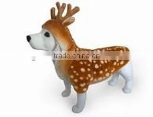 plush brown tiger pet coat dog clothes cat coat plush tiger pet cosplay costome plush pet clothes dog costumes cat cosplay coat