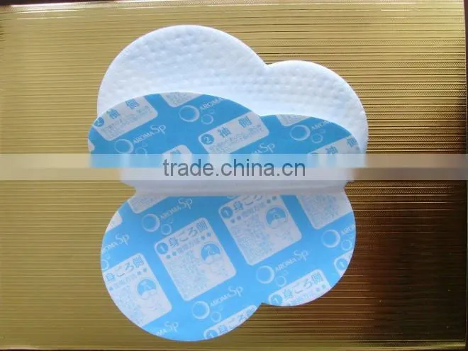 Disposable underarm pad armpit pad