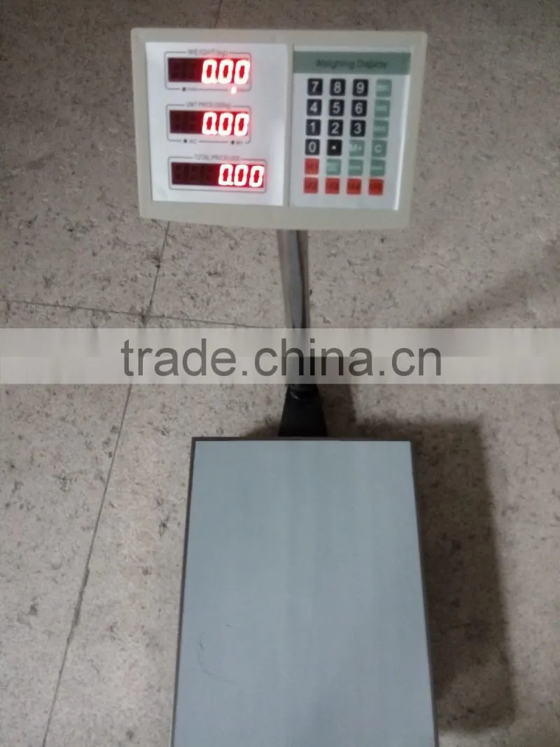 Digital platform scale Tcs electronic weighing scales 200kg in guangzhou whoelsaer