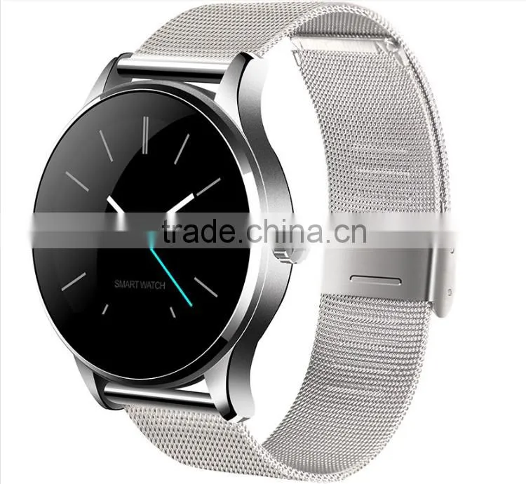 New 1.33'' Inch Full Circle Bluetooth 4.0 Syn Pedometer GW01 Android iOS Smart watch