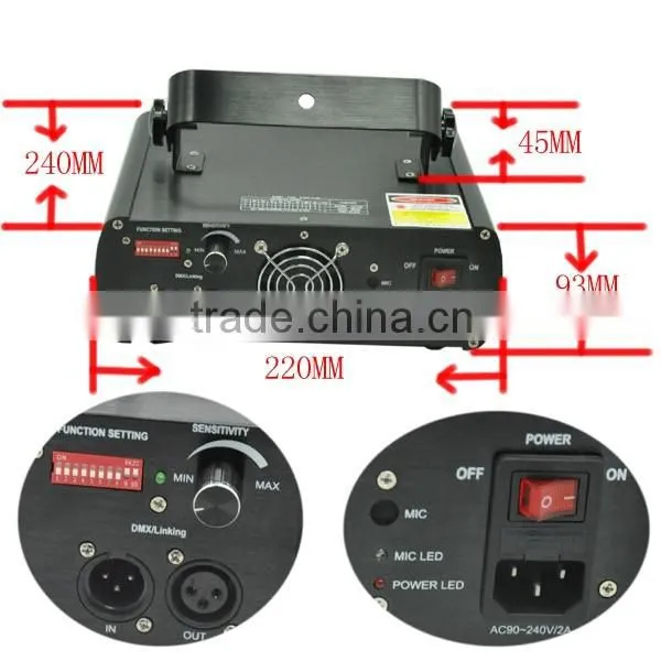 150mW Cyan single laser party light