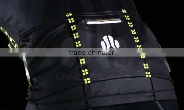 Sublimation Print Men's Short Sleeve Full Zip Bike Jersey For Outdoor Sports