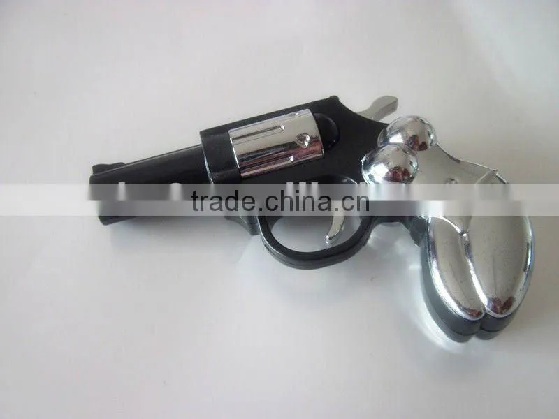 Funny promotional kids gifts,prank trick shock gift with LED(gun)