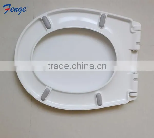 Urea Adjustable Hinge Elongated wall hung toilet seat