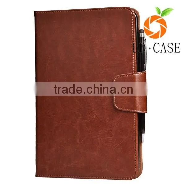 Business style fold tablet Cover Leather Case for ipad pro