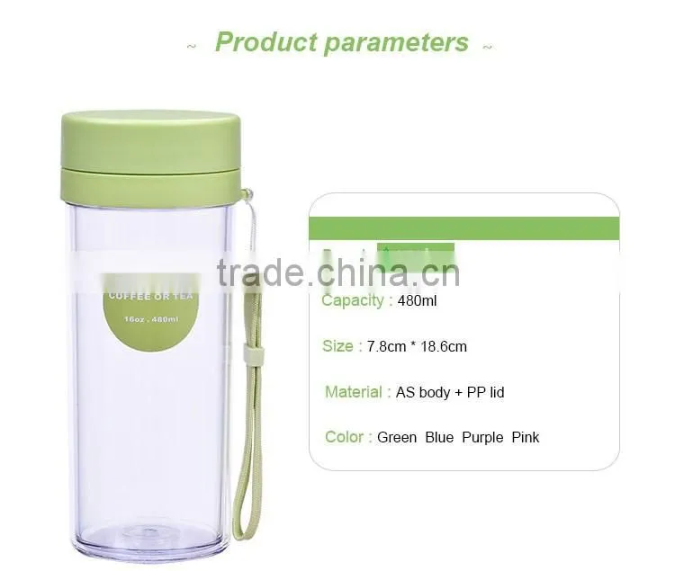 reusable large bottled personalized water jugs cup water bottle plastic
