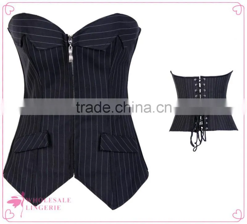 High quality sexy corset corset tops to wear out for women