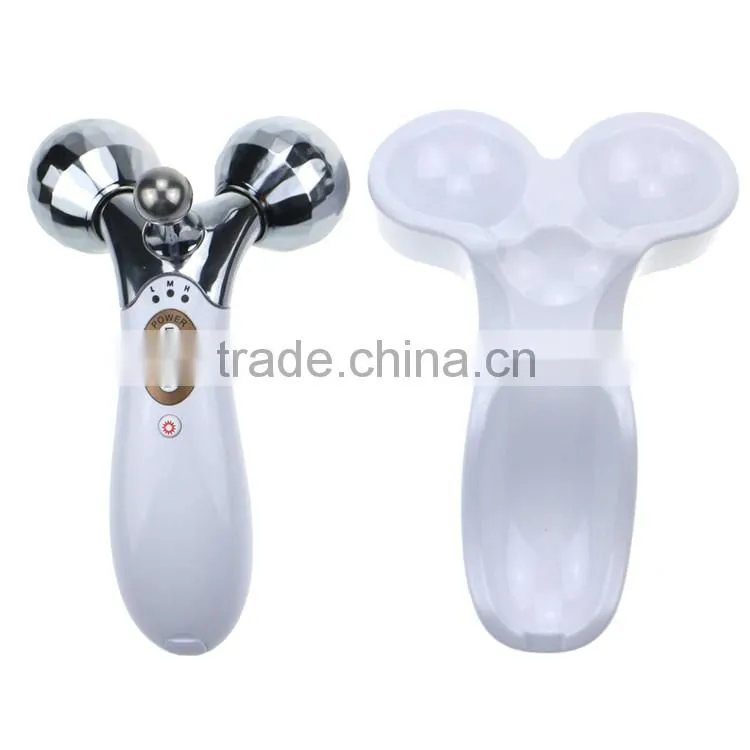 3D Y shape roller infrared EMS facial massager Slimming handheld instruments