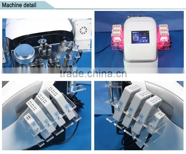 Best Lipo Laser+ Cavitation + 5Mhz RF Slimming Machine for sale