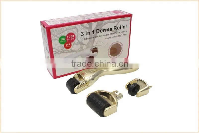Professional Derma Roller Kits for 3 in 1 Microneedling Roller