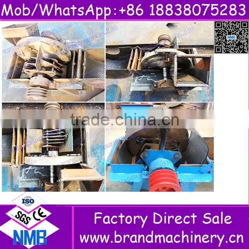 HIgh performance small wood branch sawdust chip pallet crusher used machine