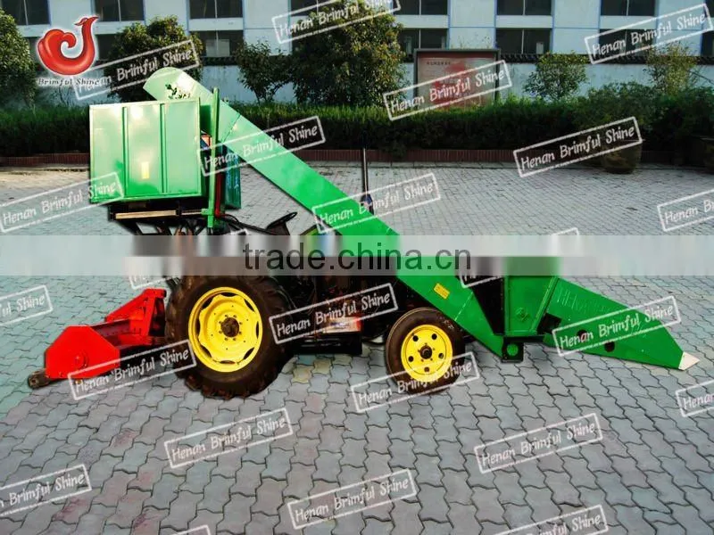 Global mini corn combine harvester
