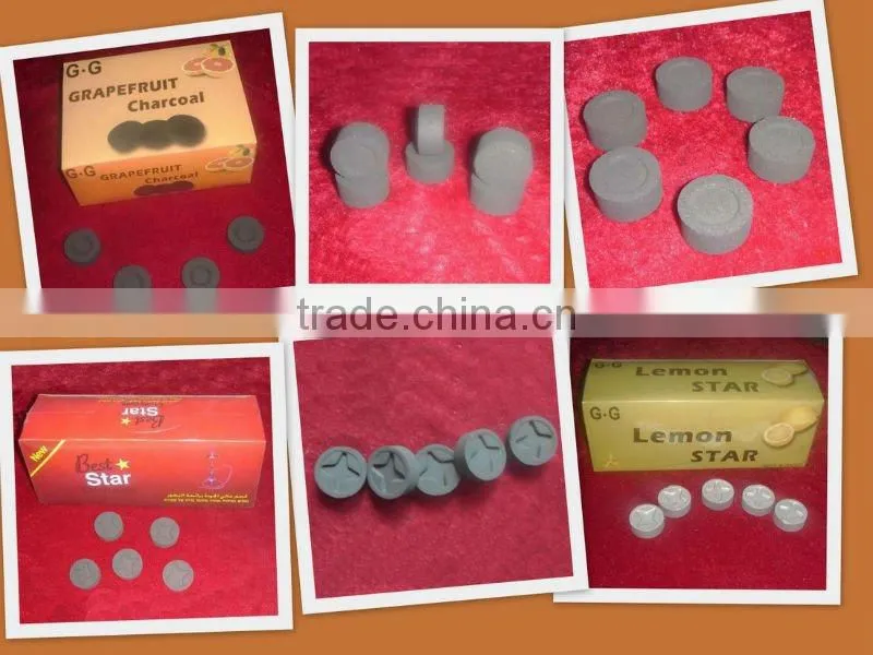shisha charcoal tablets 33mm