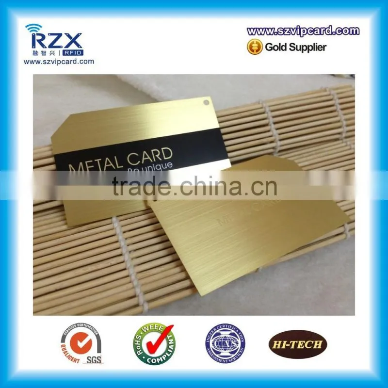 Matt black metal business from shenzhen manufacturer