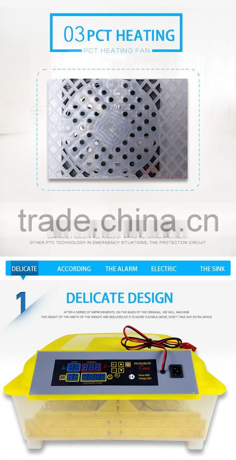 HHD brand upgrade model chicken egg incubator machine price for sale YZ8-48