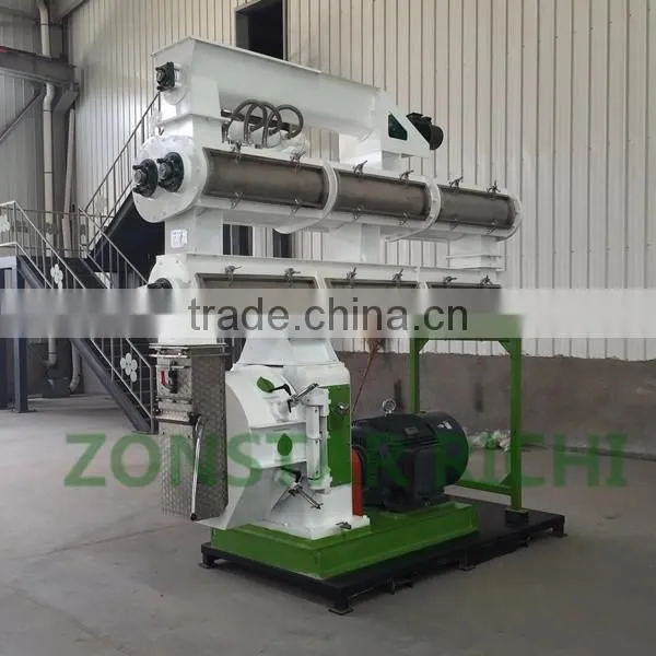 ISO9001/CE Poultry feed manufacturing machine & complete feed machine line&1-10T/H feed pellet machine