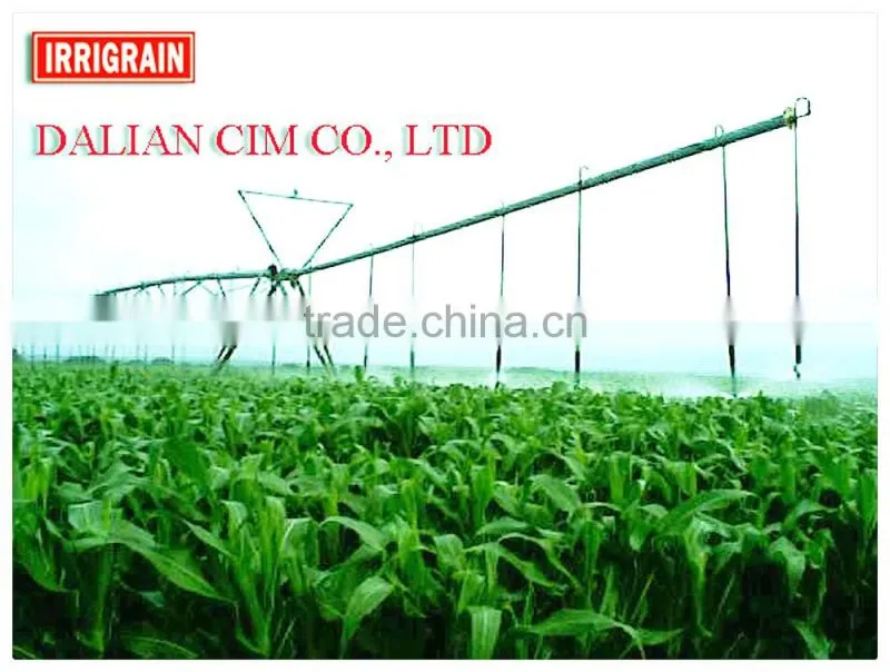 the new center pivot irrigation sysytem