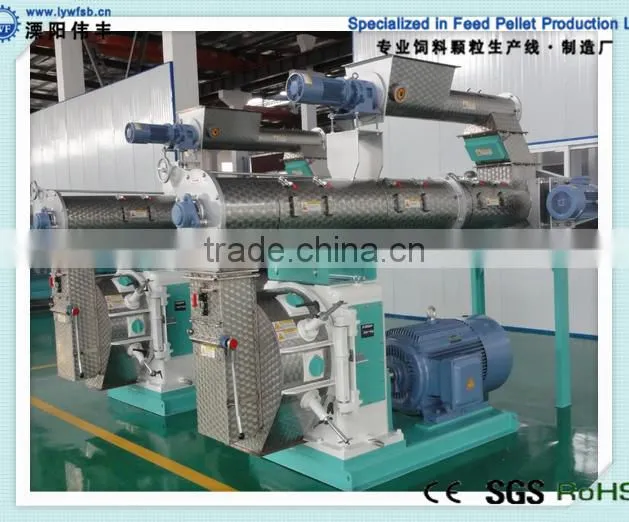 CE certificated animal feed making machine/animal feed producing machine