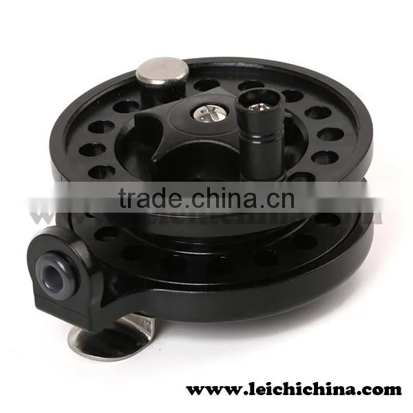 Low price wholesale soft touch knob ice fishing reel