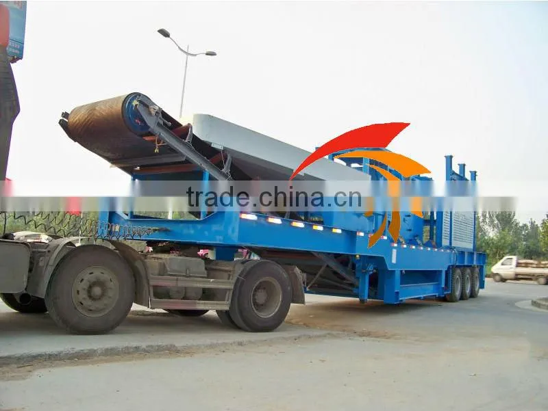 China easy movable mobile stone crusher for sale