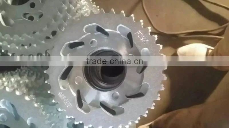 C45 CG125 sprocket motorcycle steel chain wheel sprocket of chain and sprocket wheel
