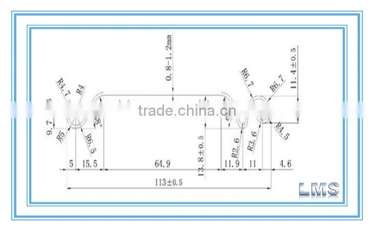 LMS Used Roller Shutter Roll Forming Machine