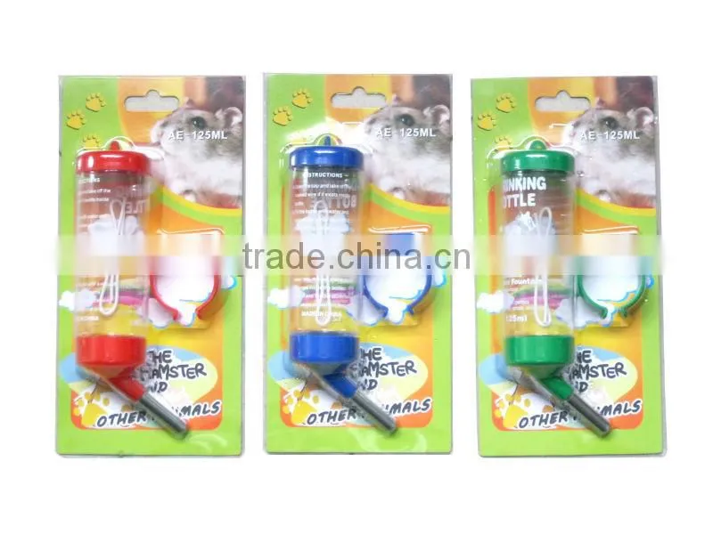 Pet accessories plastic pet drinking bottle