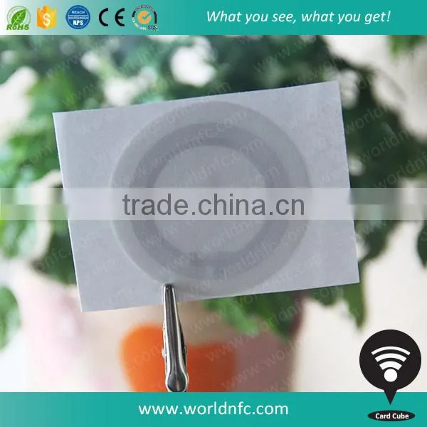 NTAG213 Aluminium Antenna NFC Sticker Tag for Archive Management