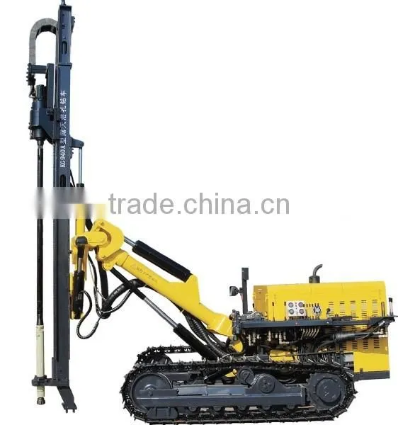 KG940A high pressure diesel engine crawler mounted pneumatic surface DTH drilling rig