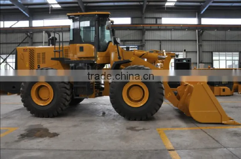 Chinese Big Wheel Loader With Capacity 6000kg